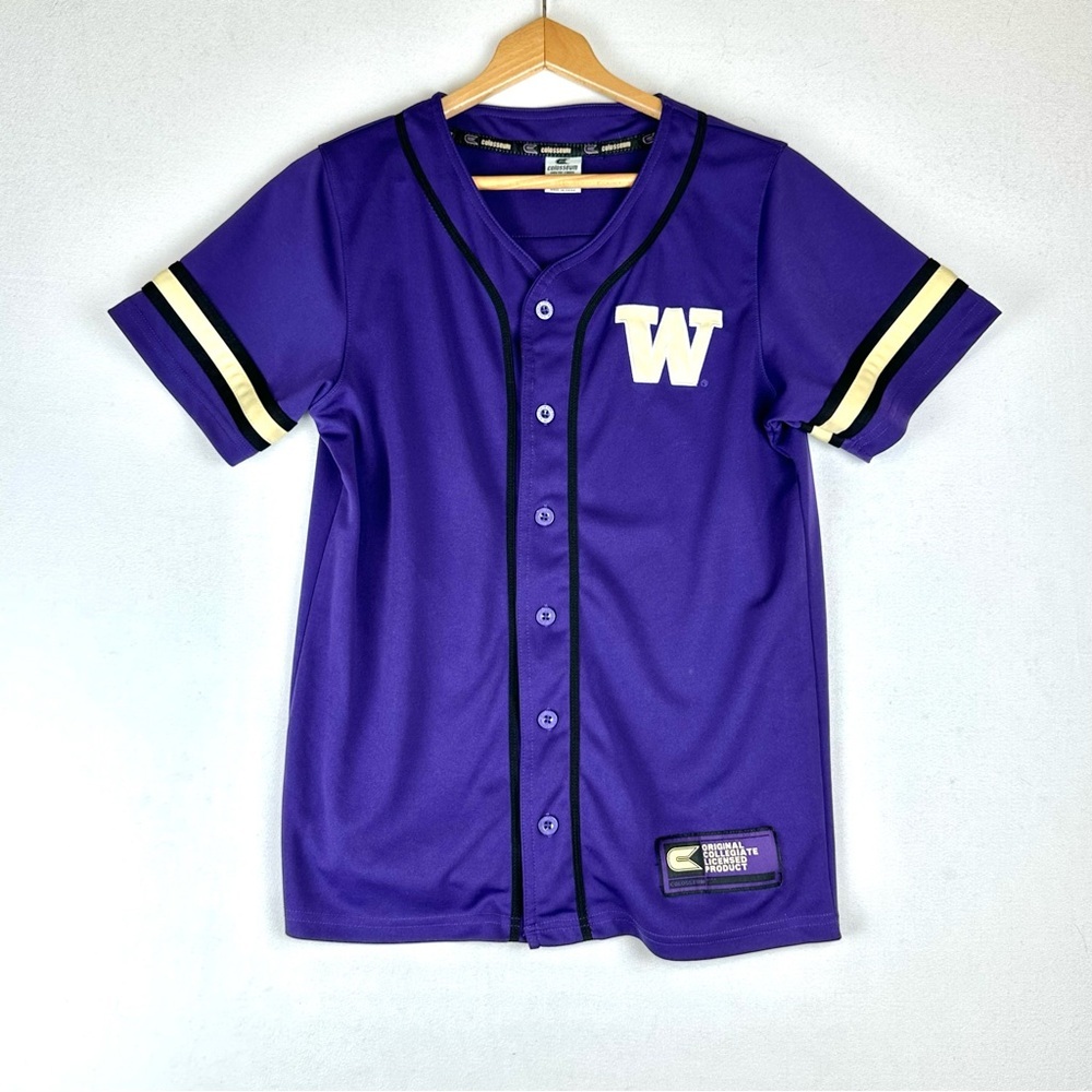 Colosseum UW Washington Huskies Short Sleeve‎ Jersey